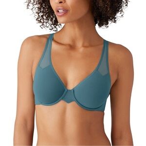 Wacoal Body by 2.0 Unlined Seamless Mid-Coverage Lightweight Underwire Bra